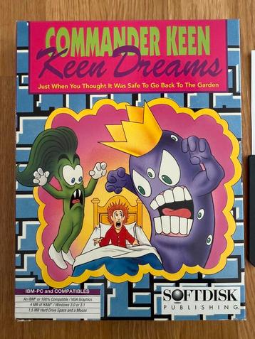 For Trade: Commander Keen - Keen Dreams PC Big Box beschikbaar voor biedingen