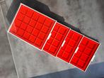 vier lindner munten cassette rood inleg, Verzenden