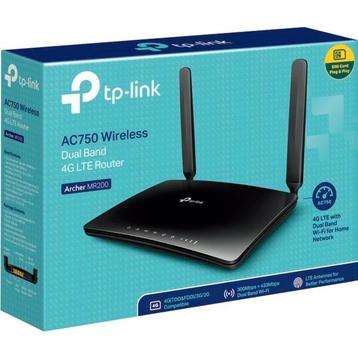 TP-Link AC750 Draadloze Dual-band 4G-LTE-router Archer MR200