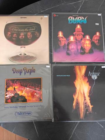 Vintage rock en hard rock LP's. Deep Purple, Dire Straits et beschikbaar voor biedingen
