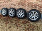 Aluminium autovelgen + winterbanden, Auto-onderdelen, Banden en Velgen, Ophalen, 18 inch, Gebruikt, Banden en Velgen