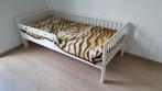 Kinderbed IKEA 70x160 + lattenbodem + zijsteun, Ophalen, Gebruikt, Matras