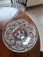 Kristallen schotel jaren 50 Val St Lambert, Ophalen of Verzenden