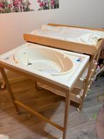 Table a langer avec beignoir, Enfants & Bébés, Bains & Soins, Enlèvement, Comme neuf, Baignoire, Bébé-jou