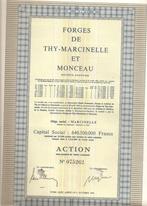 Forges de Thy Marcinelle et Monceau, Action, Enlèvement ou Envoi, 1950 à 1970