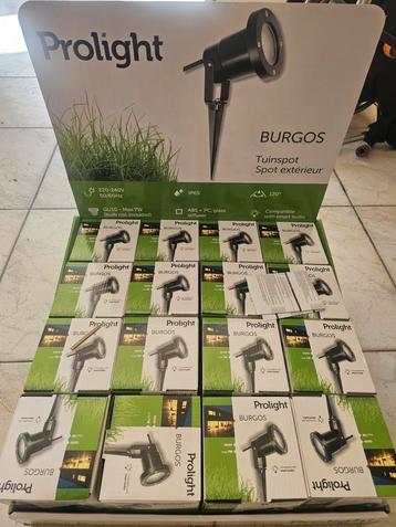 16x Prolight burgos buitenspot beschikbaar voor biedingen