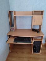 Bureau + opberg + stoel, Huis en Inrichting, Ophalen, Gebruikt, Bureau