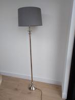 Staanlamp met lampenkap in antracietgrijs, Huis en Inrichting, Lampen | Vloerlampen, Ophalen, Gebruikt