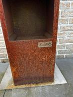 Cheminee dexterieur en acier corten, Enlèvement, Comme neuf