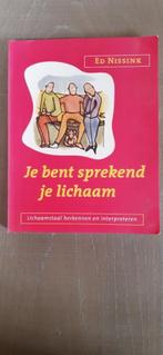 Boek Je bent sprekend je lichaam, Verzenden, Gelezen, Ed Nissink