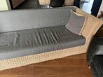 Rieten zetel, Huis en Inrichting, Ophalen, Gebruikt, Driepersoons, Riet of Rotan