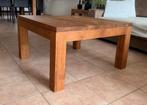 Ethnicraft vierkante salontafel - teak - 80x80cm, Ophalen, Gebruikt, 50 tot 100 cm, 50 tot 100 cm
