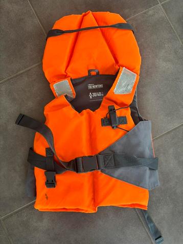 Reddingsvest voor kinderen LJ100N Easy 15-40 kg oranje grijs beschikbaar voor biedingen