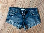 ZARA dames jeans korte short 36, Zara, Bleu, Porté, W28 - W29 (confection 36)