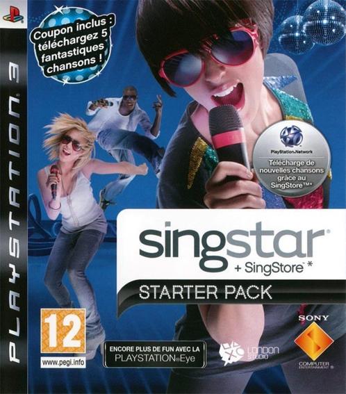 Singstar Starter Pack, Games en Spelcomputers, Games | Sony PlayStation 3, Zo goed als nieuw, Muziek, 1 speler, Vanaf 12 jaar