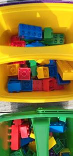 Vintage 1998 LEGO Duplo blokken 3 emmers Winnie de Pooh., Ophalen of Verzenden, Gebruikt