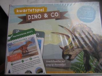 Kwartetspel Dino en Co nieuw nog in verpakking beschikbaar voor biedingen