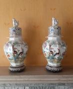 2 Chinese vazen, Huis en Inrichting, Ophalen, Gebruikt, Minder dan 50 cm
