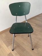 Ancienne petite chaise d'école enfant bois/metal vintage, Ophalen, Gebruikt