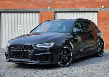 AUDI RS3   Quattro 2.5 TFSI   400ch    PRIX FIX / VASTE PRIJ, Autos, Cuir, Achat, Noir, 5 portes