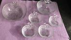 Bols en verre en forme de pomme, Maison & Meubles, Récipient(s), Autres styles, Utilisé, Verre