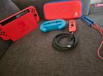 Nintendo switch console Mario editie, Online, Overige genres, 2 spelers, Ophalen of Verzenden