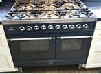 Boretti gasfornuis met dubbele oven, Elektronische apparatuur, Fornuizen, Ophalen, Gebruikt, 60 cm of meer, Energieklasse A of zuiniger