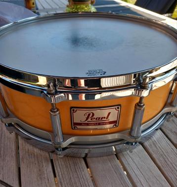 Pearl Vintage Maple Freefloating snaredrum, Musique & Instruments, Enlèvement ou Envoi, Comme neuf, Pearl