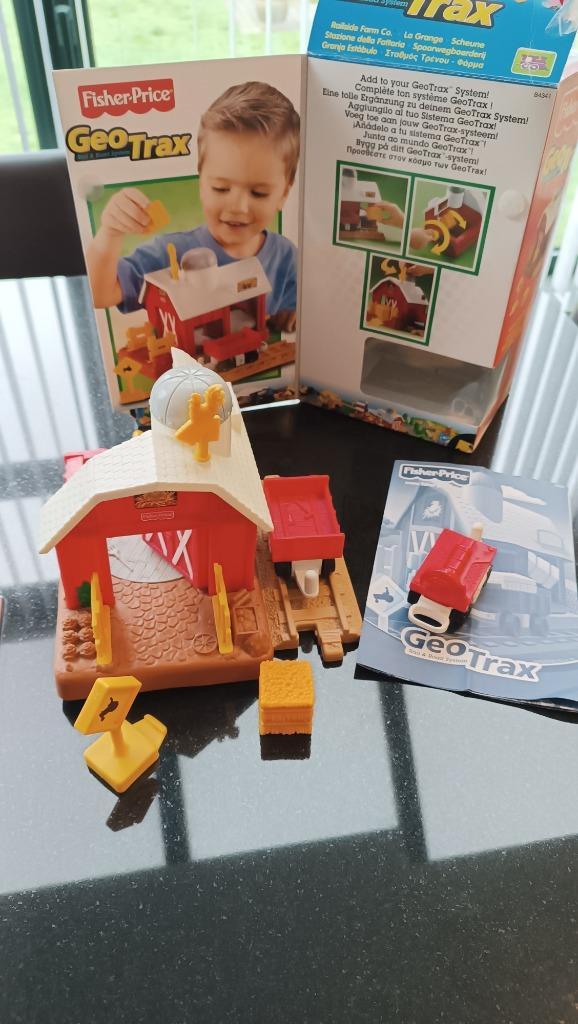Fisher Price spoorwegboerderij GeoTrax, Kinderen en Baby's, Speelgoed | Fisher-Price, Gebruikt, Ophalen of Verzenden