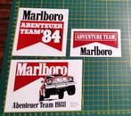 Lot 3x stickers Marlboro Abenteuer '84-'88/Adventure TEAM, Ophalen of Verzenden