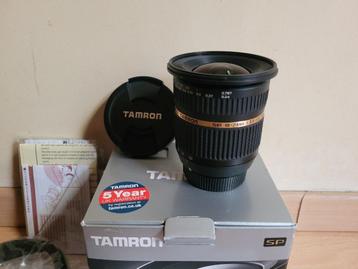 Objectif Zoom Tamron SP AF 10-24mm F/3.5-4.5 Di II pr Nikon