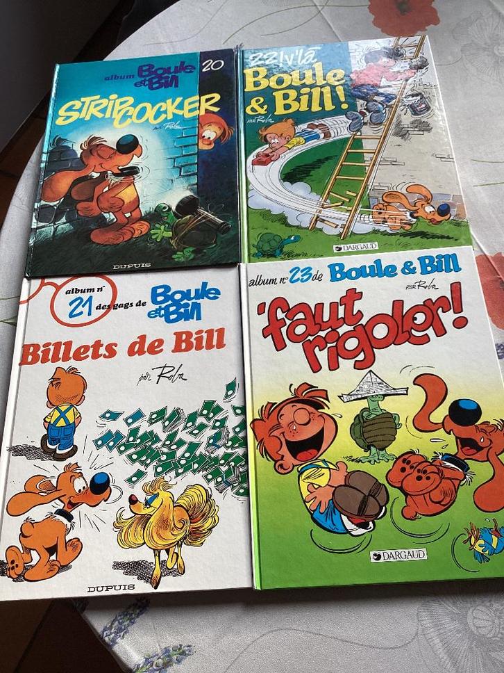 4 BD Boule en Bill, Boeken, Stripverhalen, Zo goed als nieuw, Meerdere stripboeken, Ophalen