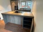 Moderne Recente Eilandkeuken inHoutkleur+BORA GEDEMONTEERD, Huis en Inrichting, Keuken | Complete keukens, Overige kleuren, Overige typen