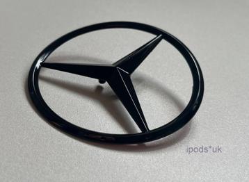 A2047580058 Mercedes Benz C W204 logo ster embleem zwart beschikbaar voor biedingen