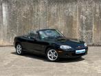 Mazda MX-5 1.6 16v NBFL | 2 eigenaren | 101.000km | Garantie, Auto's, Mazda, 1025 kg, Zwart, 4 cilinders, Cabriolet