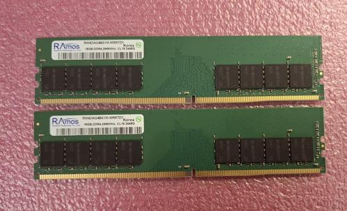 32gb ddr4 voor PC (nieuw) - 2666, Computers en Software, RAM geheugen, Nieuw, Desktop, 32 GB, DDR4, Ophalen of Verzenden