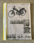 Unieke Map met documentatie bromfietsen Merknaam letter A, Fietsen en Brommers, Handleidingen en Instructieboekjes, Verzenden