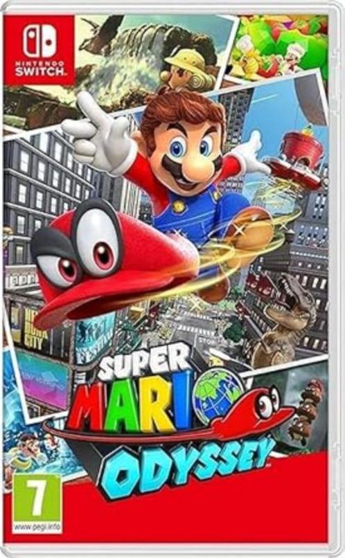 Super Mario Odyssey Standaard SNELLE GRATIS LEVERING, Games en Spelcomputers, Games | Nintendo Switch, Nieuw, Avontuur en Actie