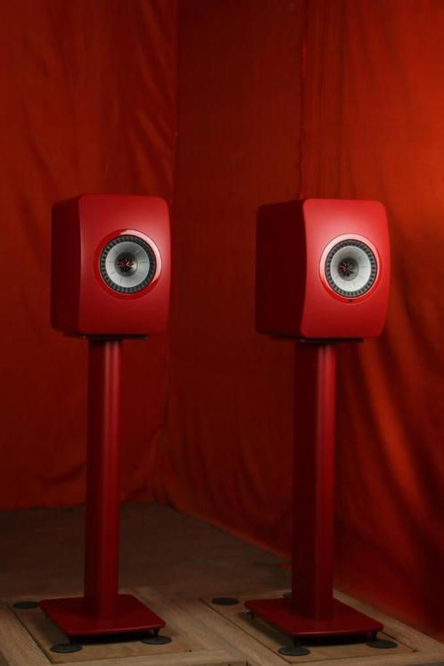 KEF LS50 Wireless II / LS 50 2 ROOD *Beursdemo* Inruil ok!, Audio, Tv en Foto, Luidsprekerboxen, Zo goed als nieuw, Front, Rear of Stereo speakers