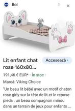 Pink Kat kinderbed 160x80 + matras., Kinderen en Baby's, Nieuw, Ophalen