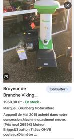 Viking-versnipperaar (Stihl), Gebruikt, Benzine