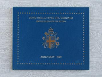 Euroset 2002 BU - Vaticaan - 8 munten van 1 cent tot 2 euro beschikbaar voor biedingen