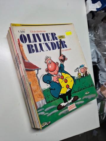 13 x Olivier Blunder stripboeken  beschikbaar voor biedingen