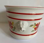 Vintage Beierse porseleinen potdeksel uit de Rehau serie, Ophalen, Overige materialen, Rond, Tuin