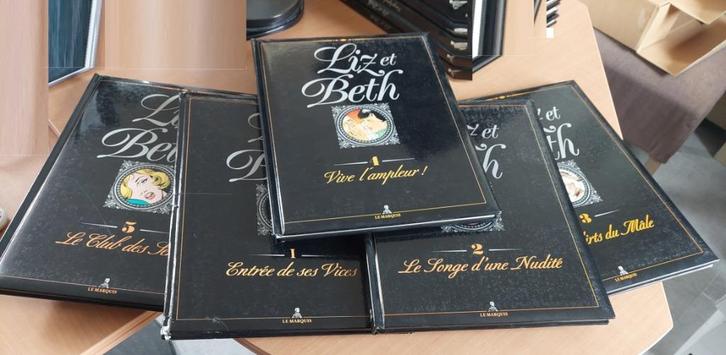 Liz et Beth, lot tomes 1 à 4 - Collection Le Marquis, Boeken, Stripverhalen, Ophalen