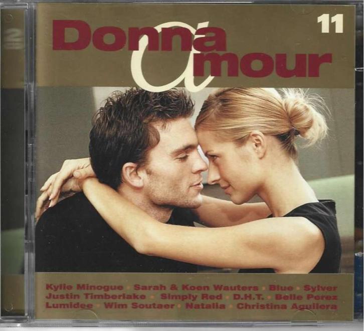 2 CD Donnamour 11, Cd's en Dvd's, Cd's | Pop, Zo goed als nieuw, 2000 tot heden, Ophalen of Verzenden