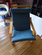 Ikea poang blauw, Ophalen, Gebruikt, Hout