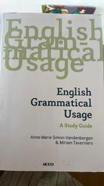 Anne-Marie Simon-vandenbergen - English grammatical usage, Ophalen, Zo goed als nieuw, Anne-Marie Simon-vandenbergen; Miriam Taveniers