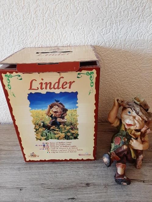 Laven efteling Linder met zijn vlinders in orginele doos, Verzamelen, Efteling, Zo goed als nieuw, Beeldje of Poppetje, Ophalen of Verzenden