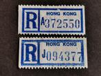Hong Kong - aantekenstrookjes, Postzegels en Munten, Ophalen of Verzenden, Gestempeld, Oost-Azië
